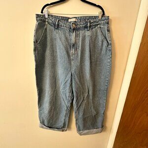 Denim Plus Size Mom Jeans - Size 16